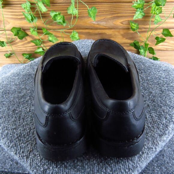 Lands' End Men's Loafer Black‎ Leather Size 11 Medium Gently Used 2025 - Picture 4 of 7